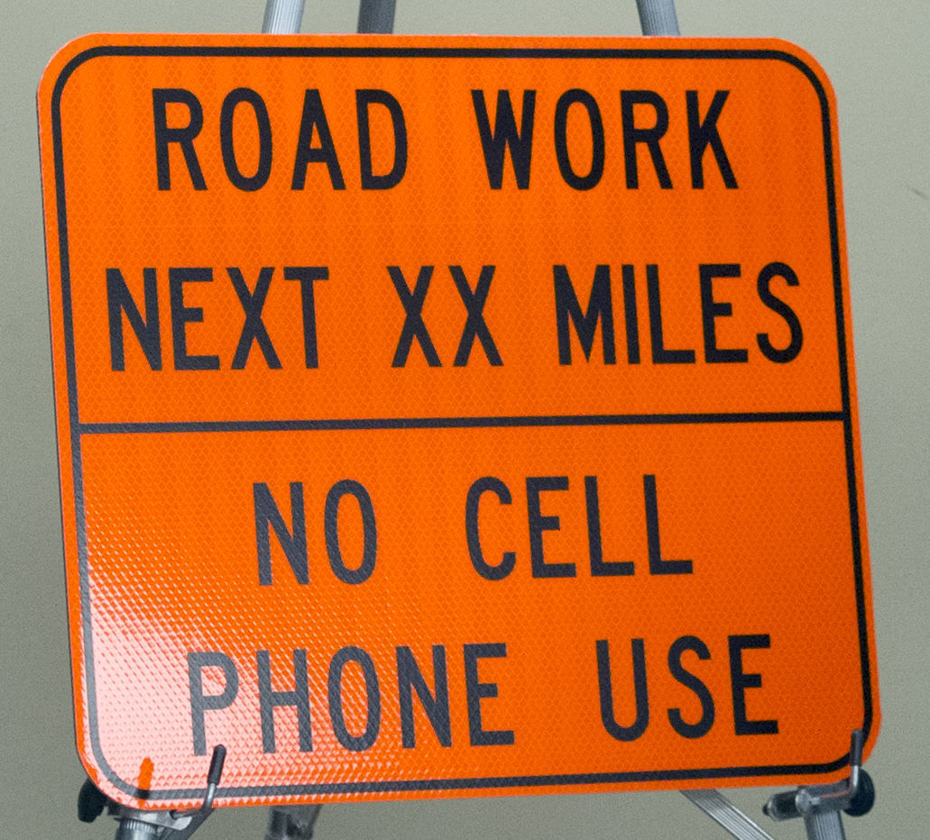 Work zone signs